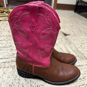 Size 3 light up cow girl boots Gently Worn